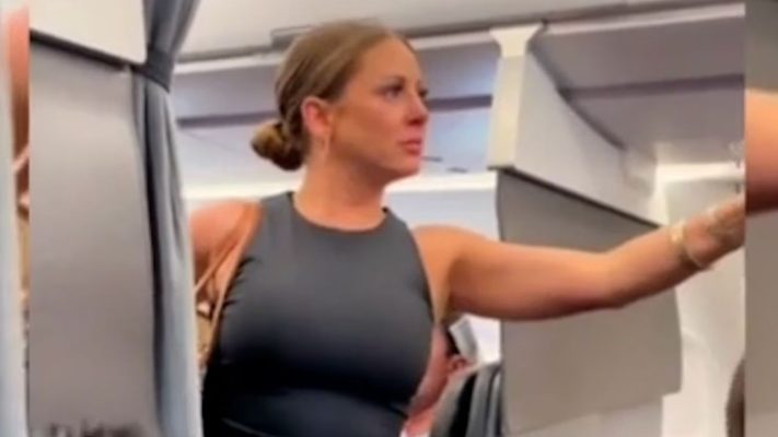 Woman On Plane Not Real Viral Video
