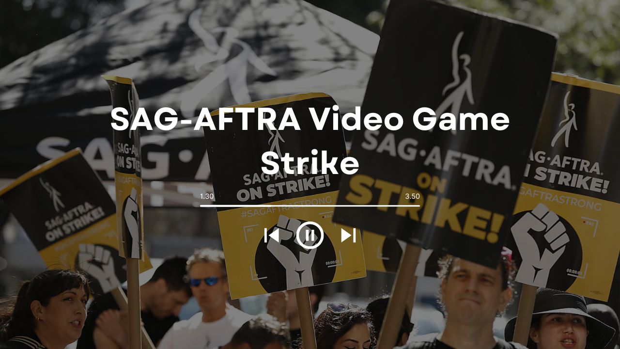 Watch SAG AFTRA Video Game Strike Nowviralvideo Com