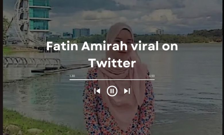 [FULL] Watch Fatin Amirah viral video on Twitter