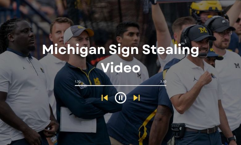 Michigan Sign Stealing Video: Discovery of the Scandal