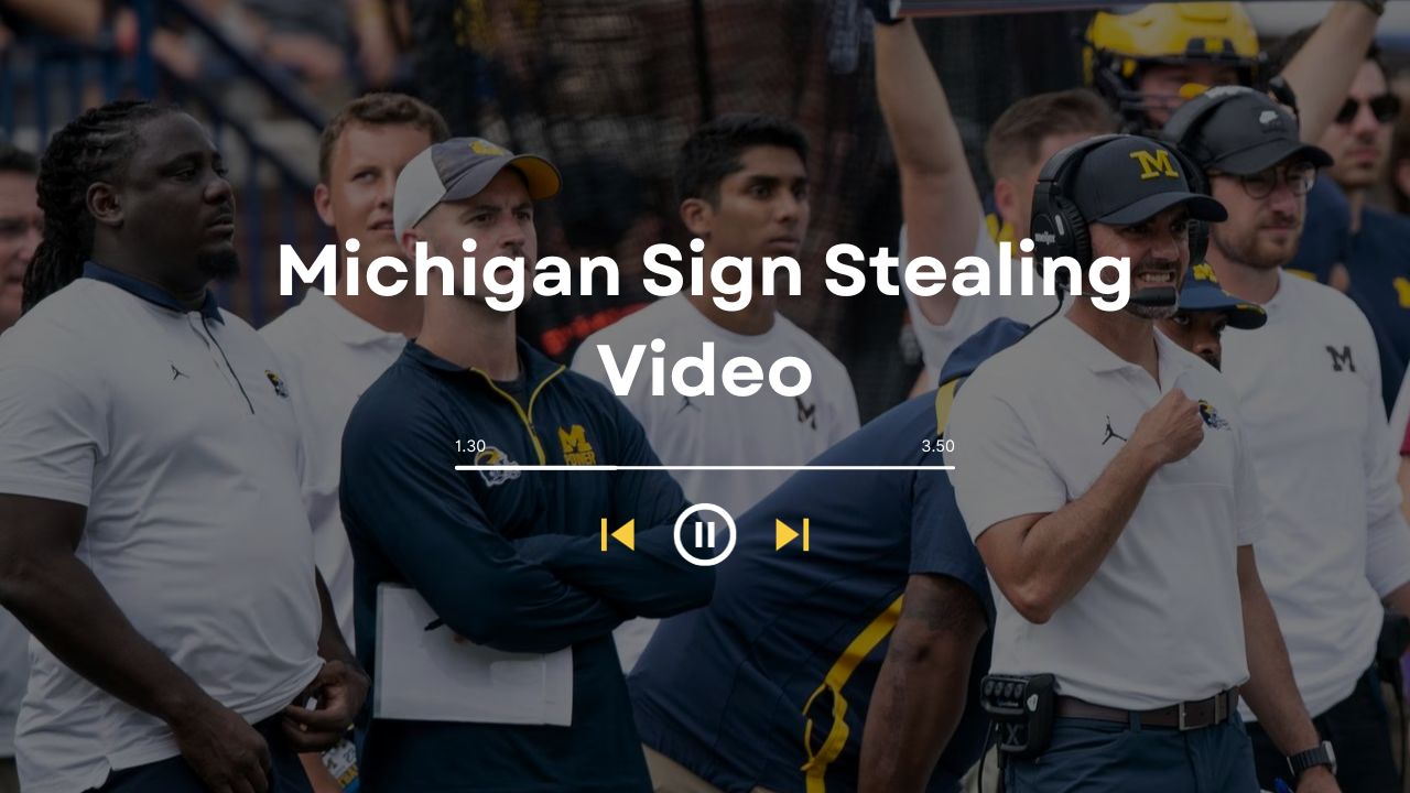 Michigan Sign Stealing Video: Discovery Of The Scandal - Nowviralvideo.com