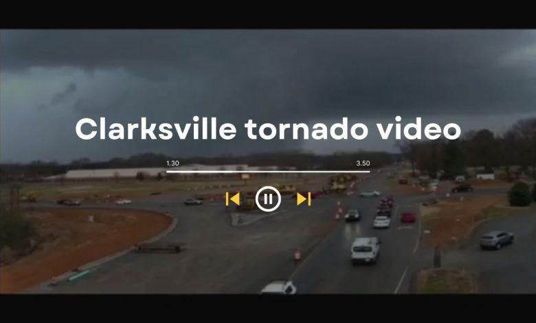 Clarksville tornado video: Community Impact and Assistance