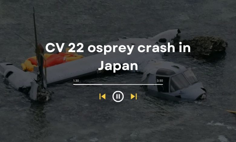 CV 22 osprey crash in Japan: Historical Context