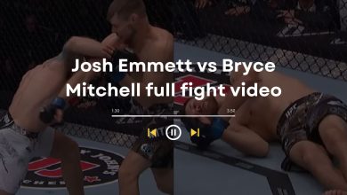 [FULL] Watch Josh Emmett vs Bryce Mitchell full fight video