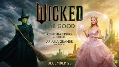 The Wicked Movie is Here: Insane Reactions & Shocking First Look 6 promotional poster showing the lead characters of the wicked movie